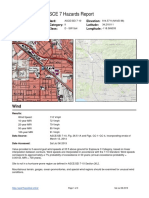 ASCE 7 Hazards Report Summary