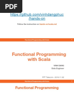 Functional Programming With Scala