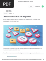 TensorFlow Tutorial For Beginners (Article) - DataCamp PDF