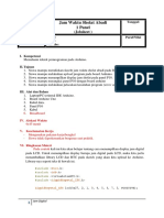 Jobsheet 20 Jam Waktu Sholat Abadi 5 Panel P10 Not Fix