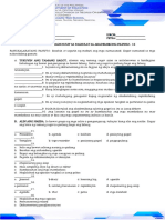 Agenda, Katitikan NG Pulong, Posisyong Papel, Repleksibong Papel