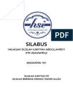 Silabus Si 09 Ar181