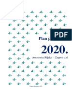 Plan Poslovanja 2020