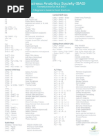 Excel Shortcuts - BAS - D1