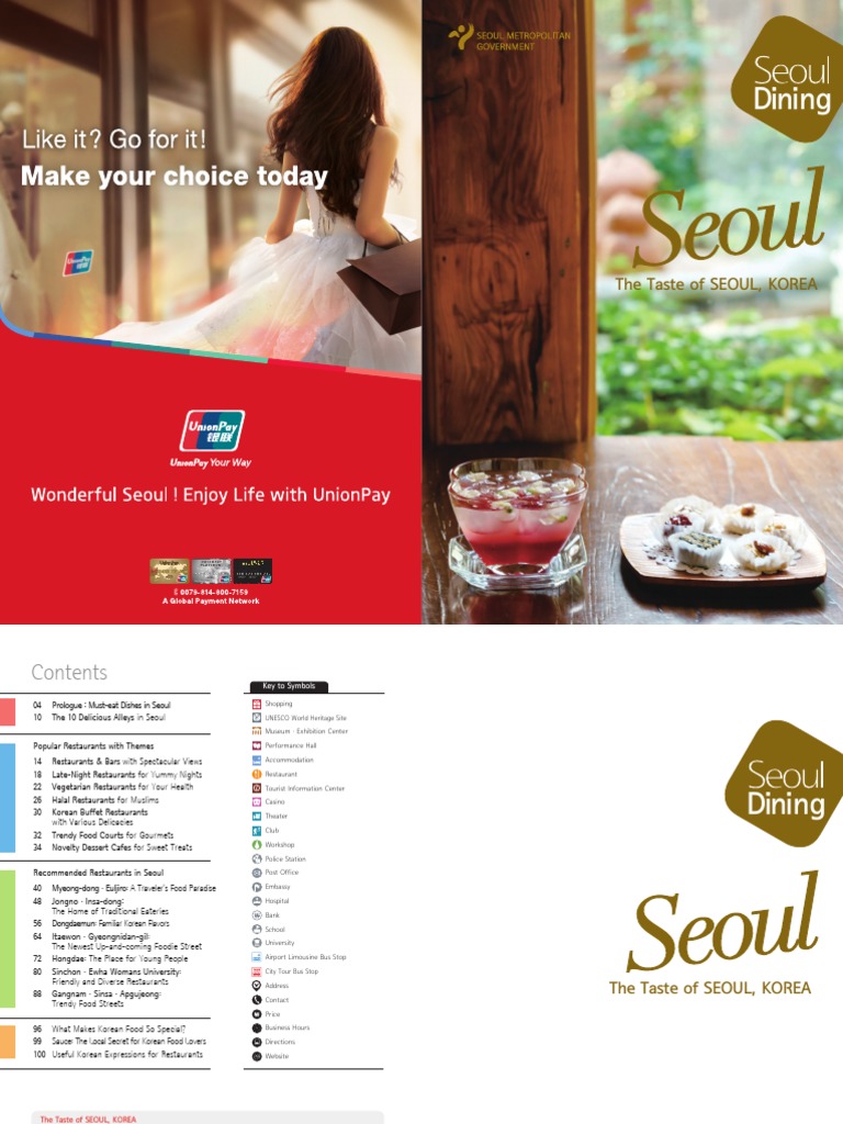 The Taste of SEOUL, KOREA PDF | PDF | Korean Cuisine | Restaurants, image size:768x1024