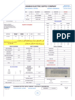 IESCO GST No. details consumer bill