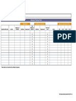 Manpower Planning Sheet