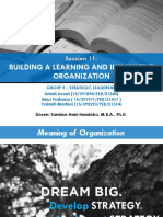 Sesi 11 - Building A Learning and Innovative Organization