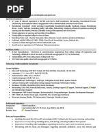 Updated Resume Seeta