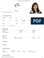 POEA Online Resume Print