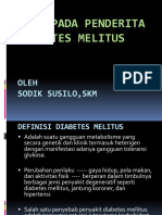 DIIT PADA PENDERITA DIABETES Melitus