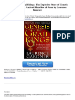 Genesis of the Grail Kings Explosive Story Genetic Cloning Ancient Bloodline Jesus