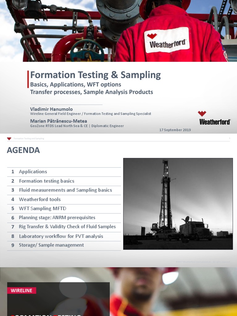 Formation Testing and Sampling - 16-20 - Sep - 2019 | Download Free PDF ...