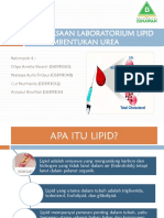 Pemeriksaan Laboratorium Lipid Dan Pembentukan Urea