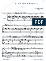 (Free Scores - Com) - Saint Saens Camille Concerto Pour Violoncelle No 1 63925