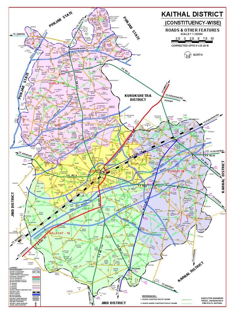 Kaithal Const Map PDF PDF - 1708347262