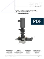 Chemical Injection Pump - Operating Manual