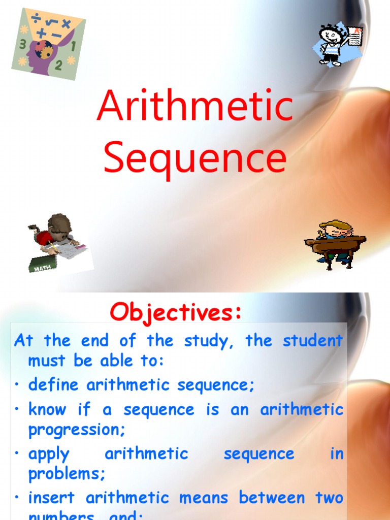 Arithmetic Sequence Ppt