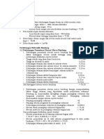 Perhitungan Data Data Bangunan Air