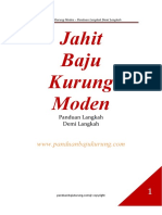Part 1 Ebook Kurung Moden Melukis Pola Badan Dan Lengan 1 PDF