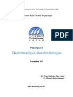 Electrostatique Electrocinetique