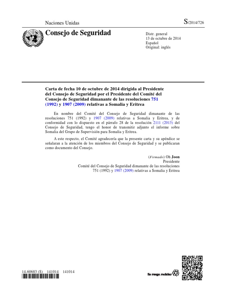 S 2014 726 S Pdf Somalia Alemania