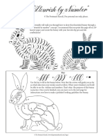 Flourish by Number Bunny PDF