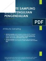 Attribute Sampling Untuk Pengujian Pengendalian