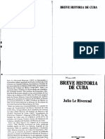 Julio Le Riverend Breve Historia de Cuba PDF