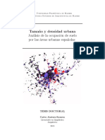 Tamaño y Densidad Urbana PDF