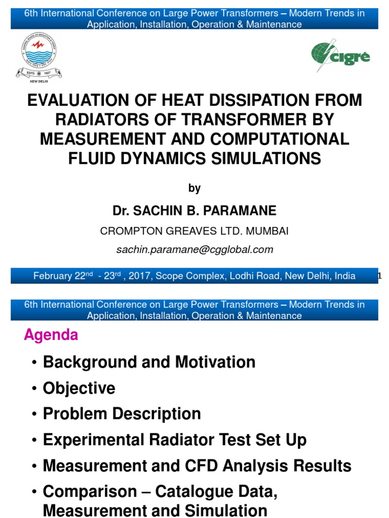 Heat Dissipation in Radiator PDF Radiator Heat Transfer