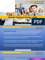 NetSuite Certification Training Course - CAST