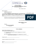 Letter Permit and Consent 2nd Quarter