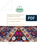Punjab Arts and Culture Policy Framework