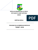 Program Kelas Bimbingan Berfokus 2018