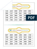 Juego Matemático Valor Posicional PDF