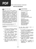 FGV-SP_2004_2º_semestre_1ª fase_Geografia