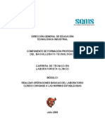 Módulo I Realizar Operaciones Básicas Del Laboratorio