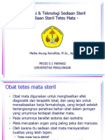 Sediaan Steril Tetes Mata PDF