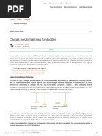Cargas horizontais nas fundações
