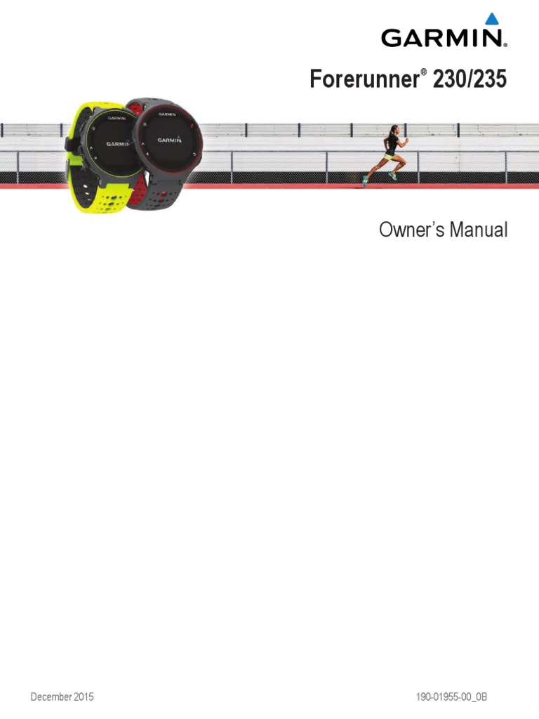 manual do garmin forerunner 235
