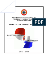 Directiva de Defensa 2013 - 2018