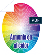 Armonia en el color