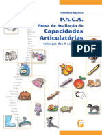 Prova de avaliação de capacidades articulatórias 