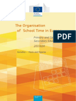 Cand Incepe Scoala in Europa: Structura Anului Scolar 2019-2020 in Tarile Europene - Raport Eurydice