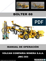 MANUAL DE OPERACIÓN BOLTER 88 JMC-303