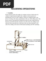 Machining Operations