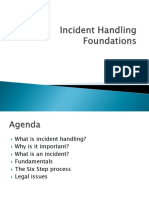 Incident Handling