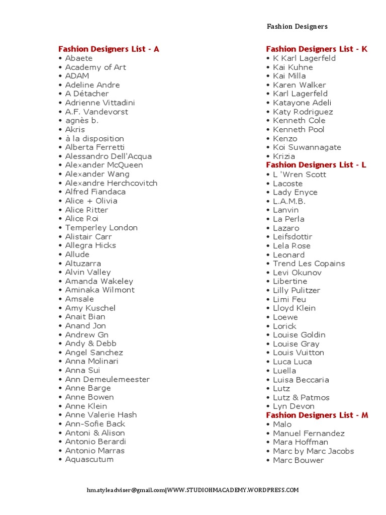 dress designers list Wedding To Know In 2025 Comprehensive Fashion Designer List |