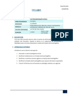 Syllabus Electrocardiografia Clinica 40 Horas Septiembre 2019